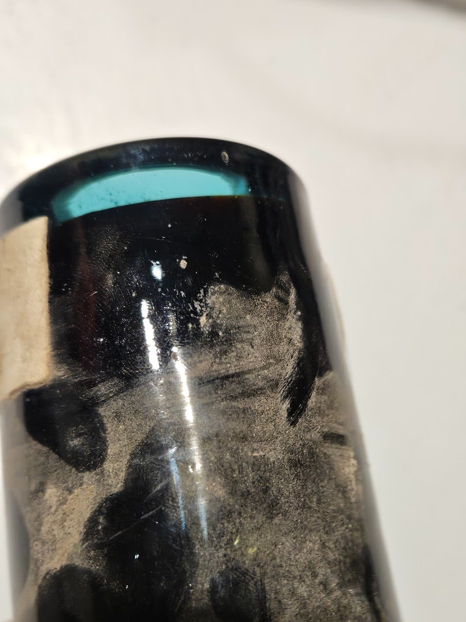 Special glass in transmitted light