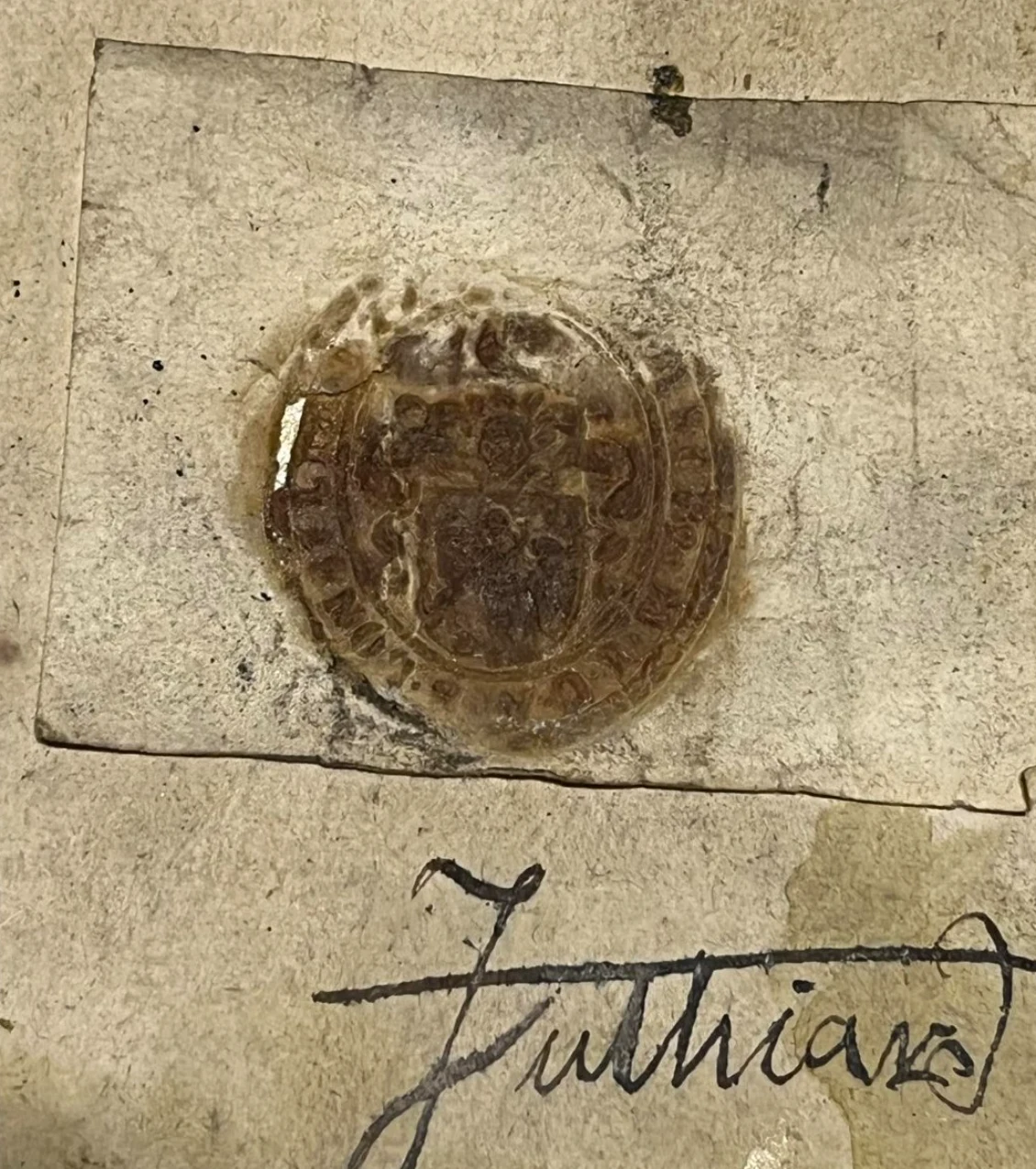 Toronya, Mád and Tállya holdings, signed Ex de Vineis Episc. 1792