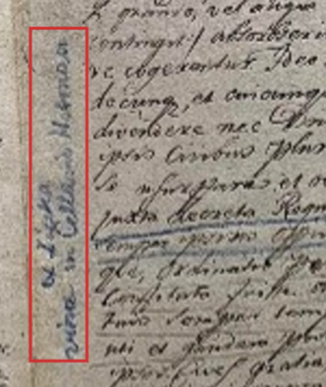 The blue marginal annotation a Liszka, vina in Cellario Hetman, boxed in red, beside the underlined clause on the citizens&rsquo; right to sell their wines