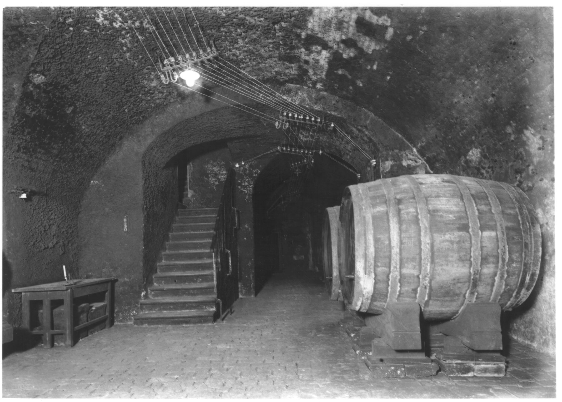 A cellar gallery of the imperial court cellar