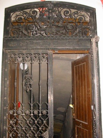 The cellar door