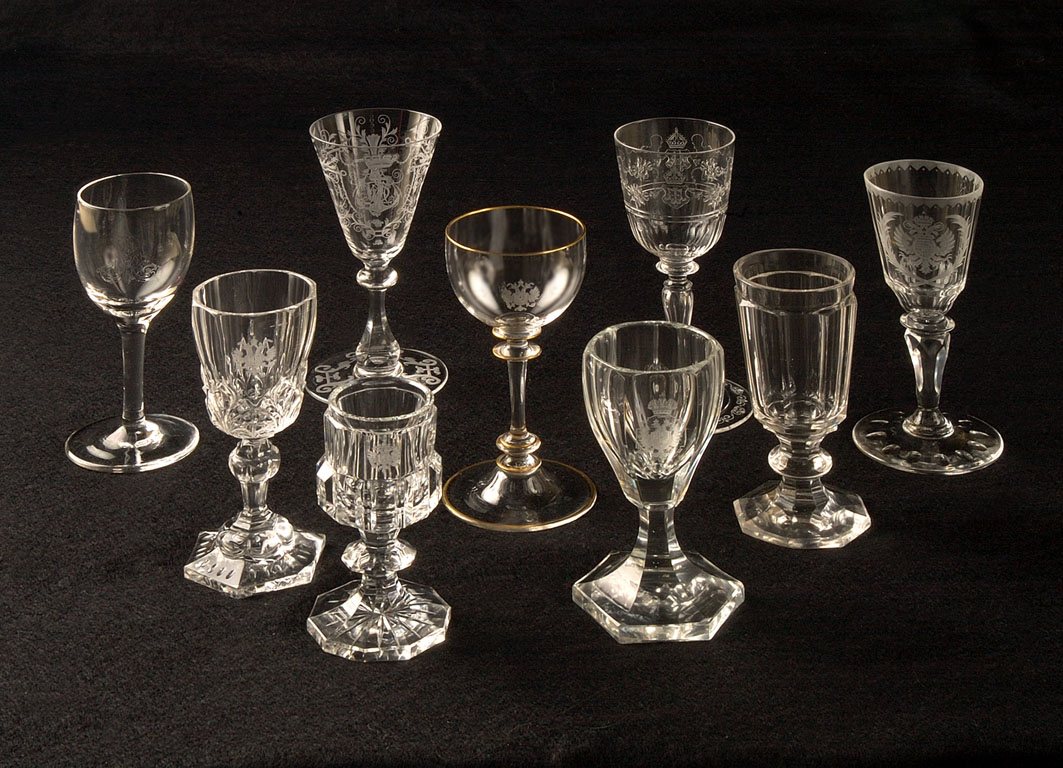 Habsburg Tokay glass collection