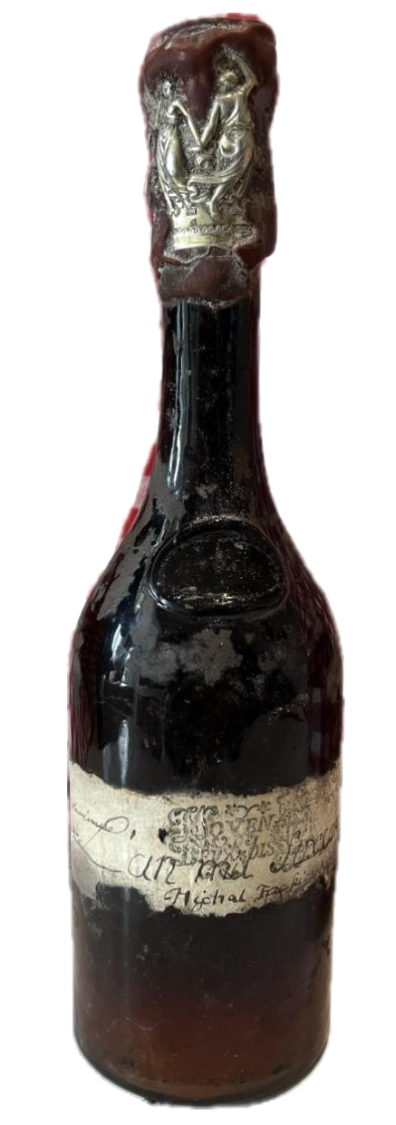 The 1604 bottle, the oldest known Tokaji